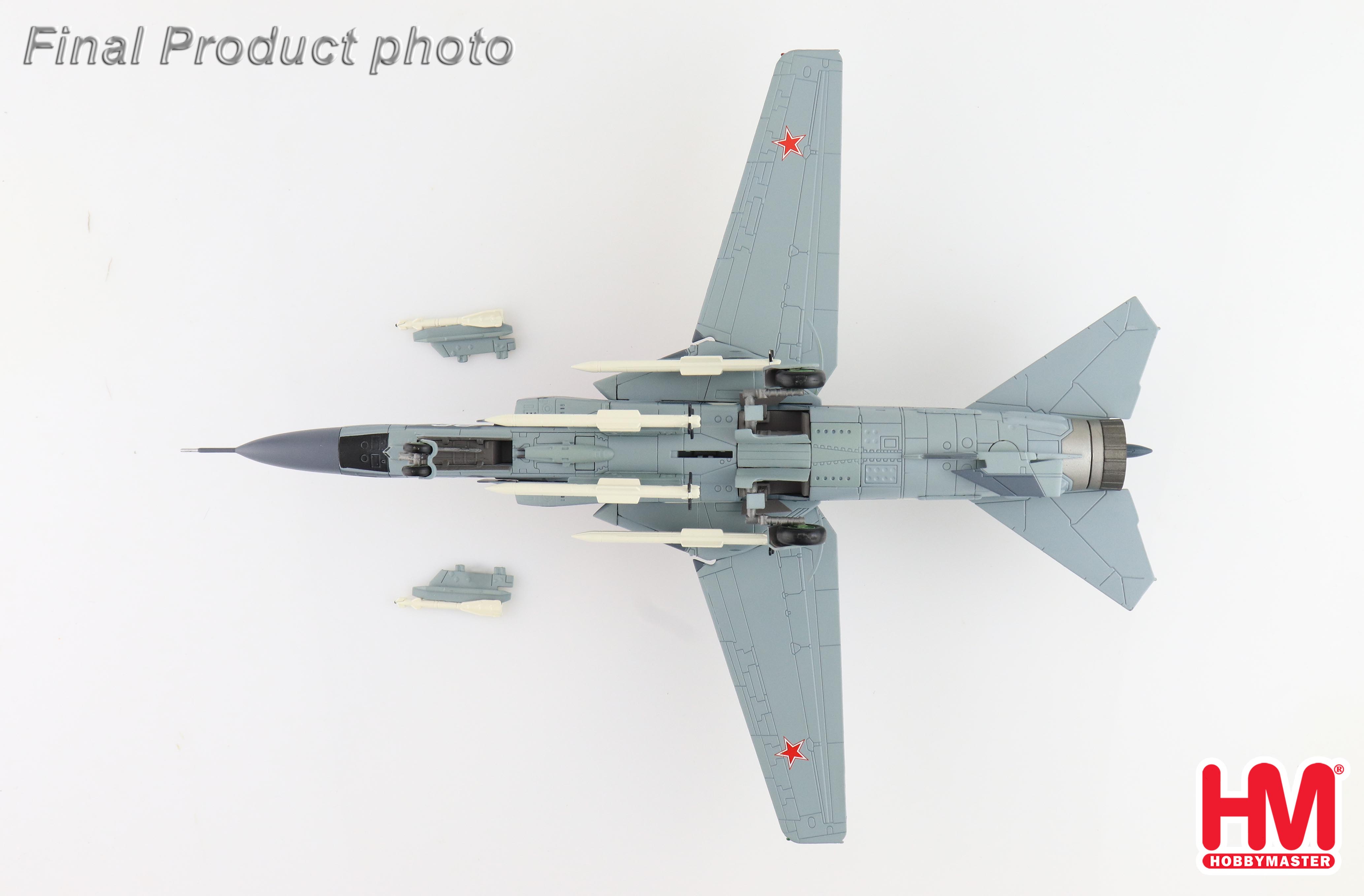 MIG-23-98 White 36, Russian Air Force (with 4 x R-77 missiles)